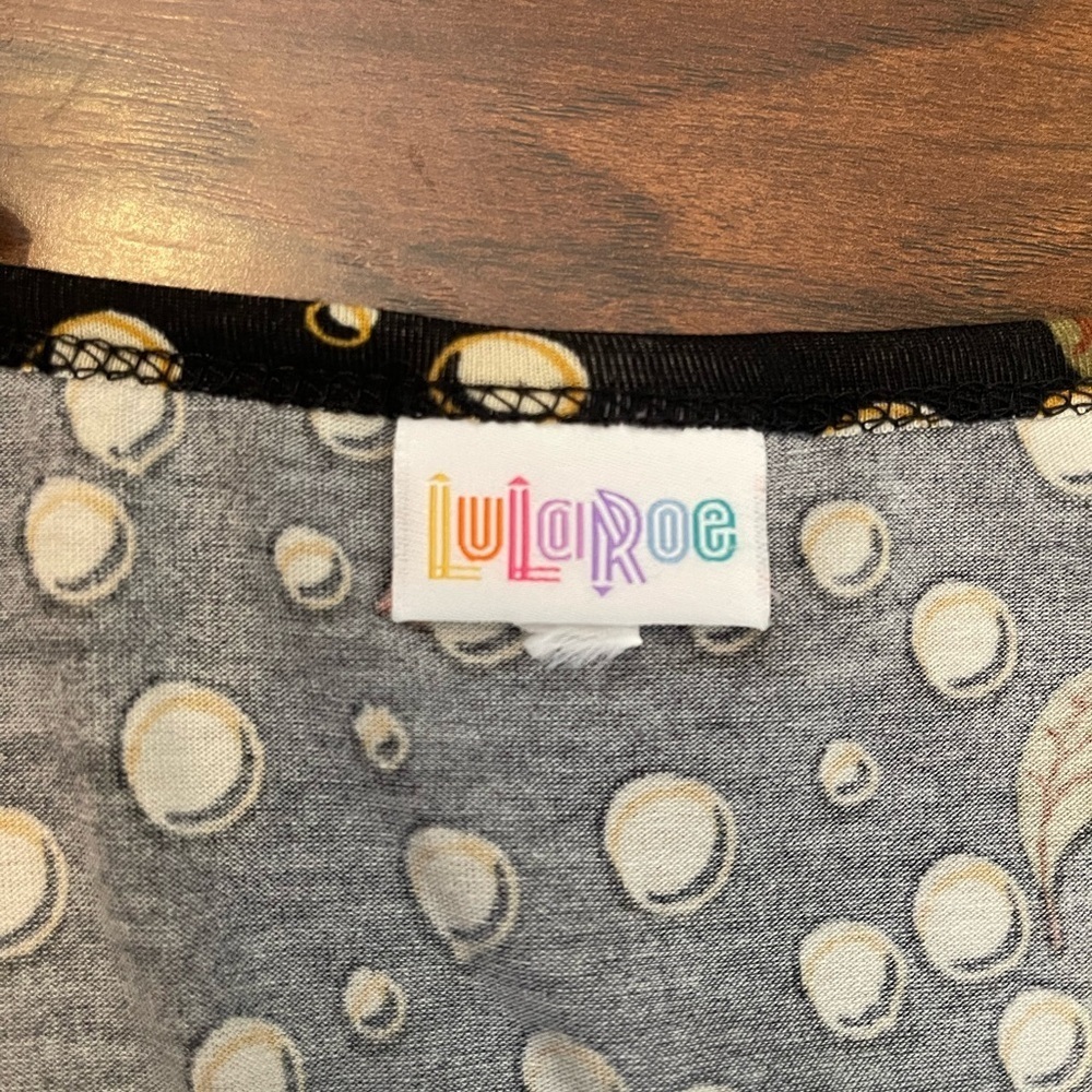 Lularoe Black Nicole Dress Size XL - Picture 2 of 4